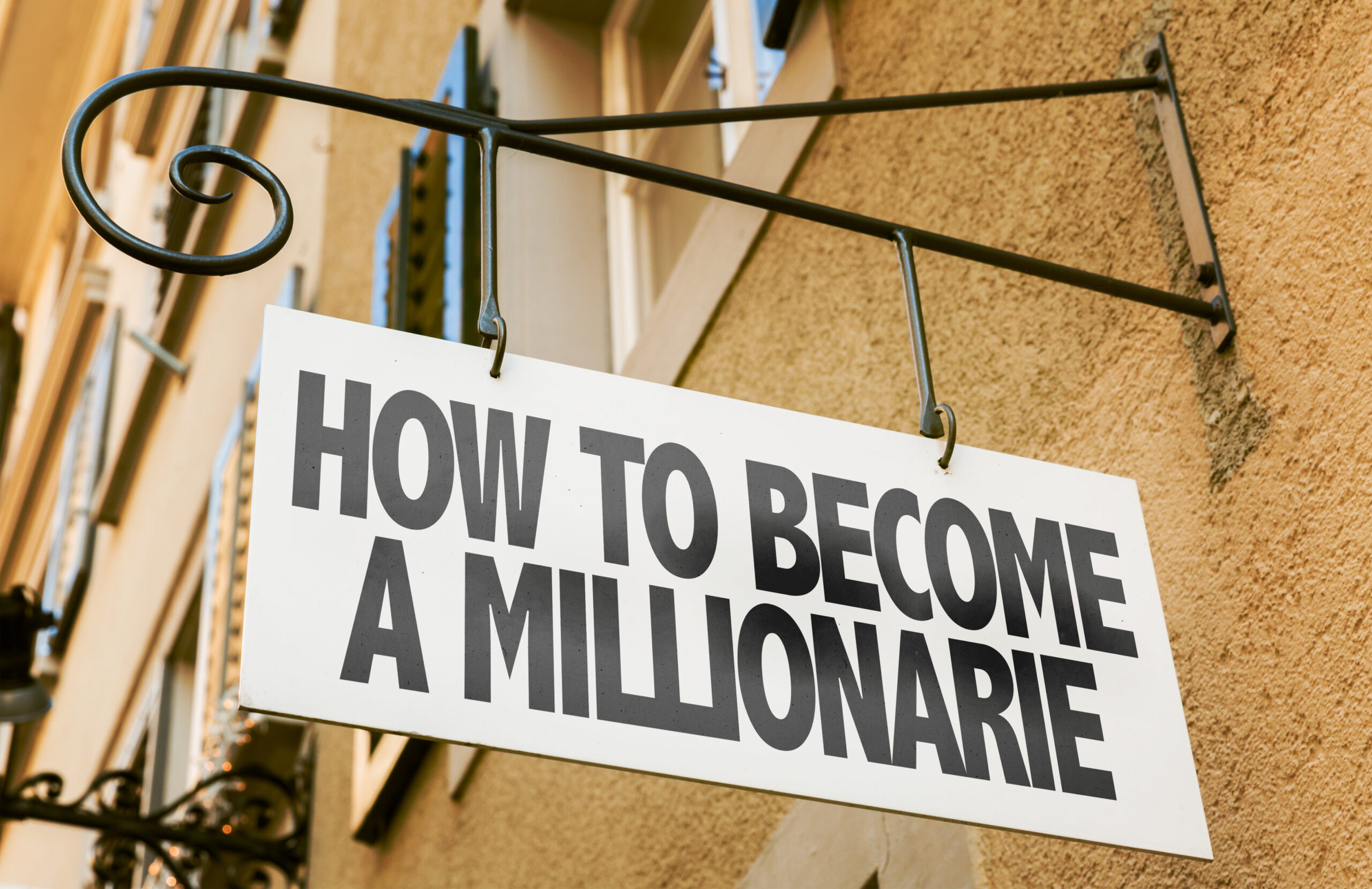 Behavioral Cents Logo | Sign How to Become a Millionaire AdobeStock 88012303
