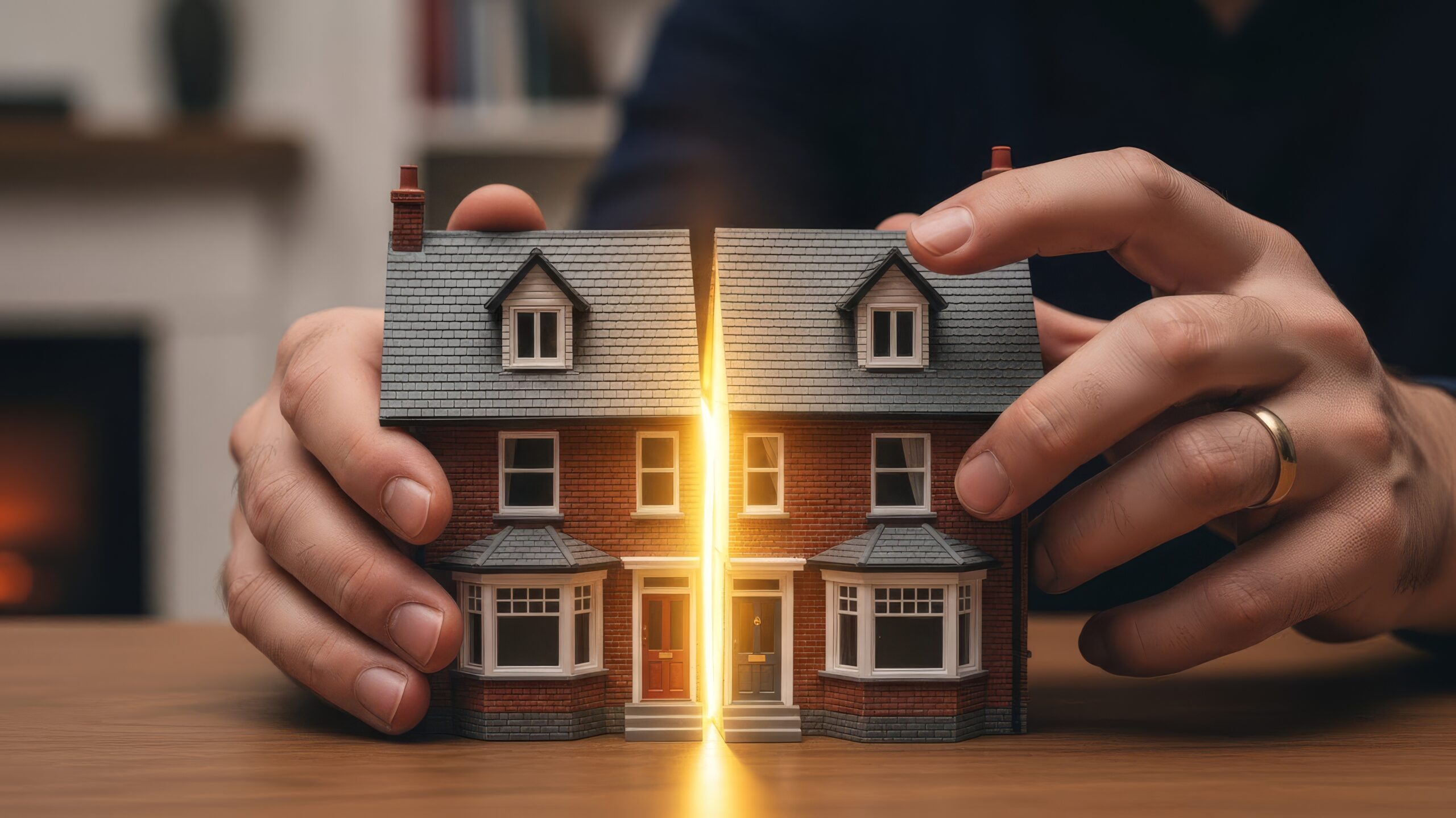 Behavioral Cents Logo | Splitting Home in Two AdobeStock 1840982106