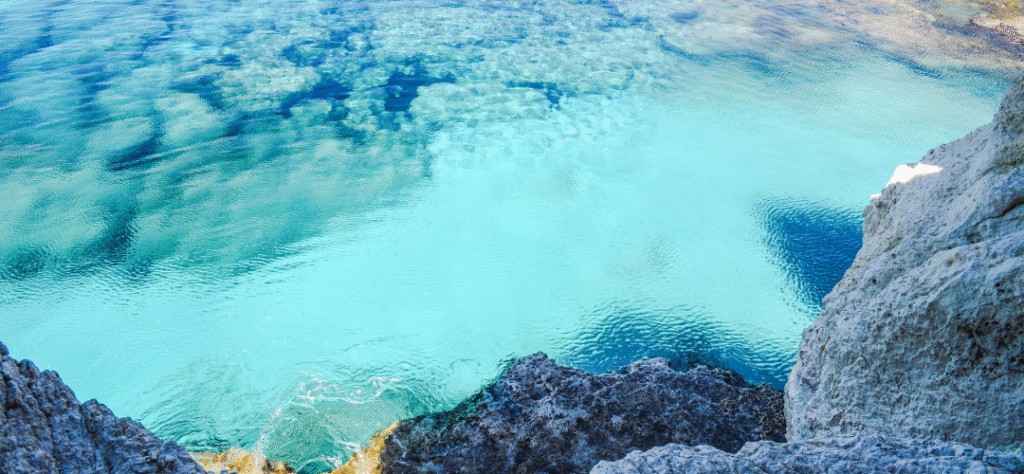 Behavioral Cents Logo | Sober Shopping Turquoise Landscape